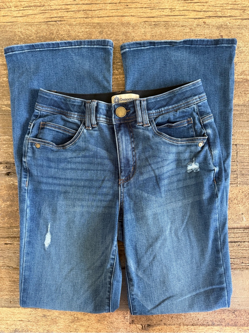 Democracy “Ab” technology Bootcut Jeans Size 6